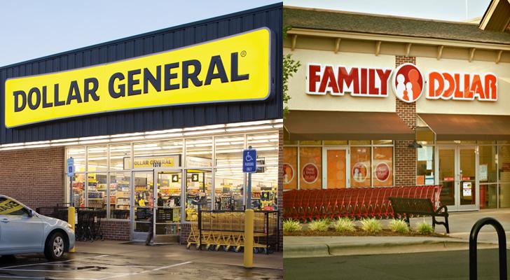 Dollar General Family Dollar Store Fronts